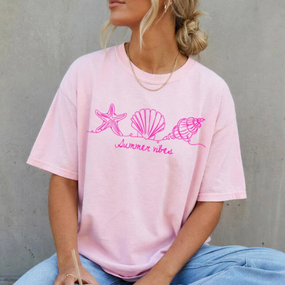 Summer Vibes (hot pink)