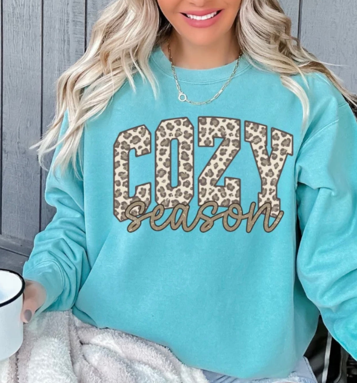 Cozy Season Cheetah