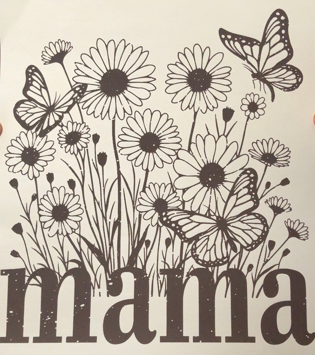 Mama Floral (brown)