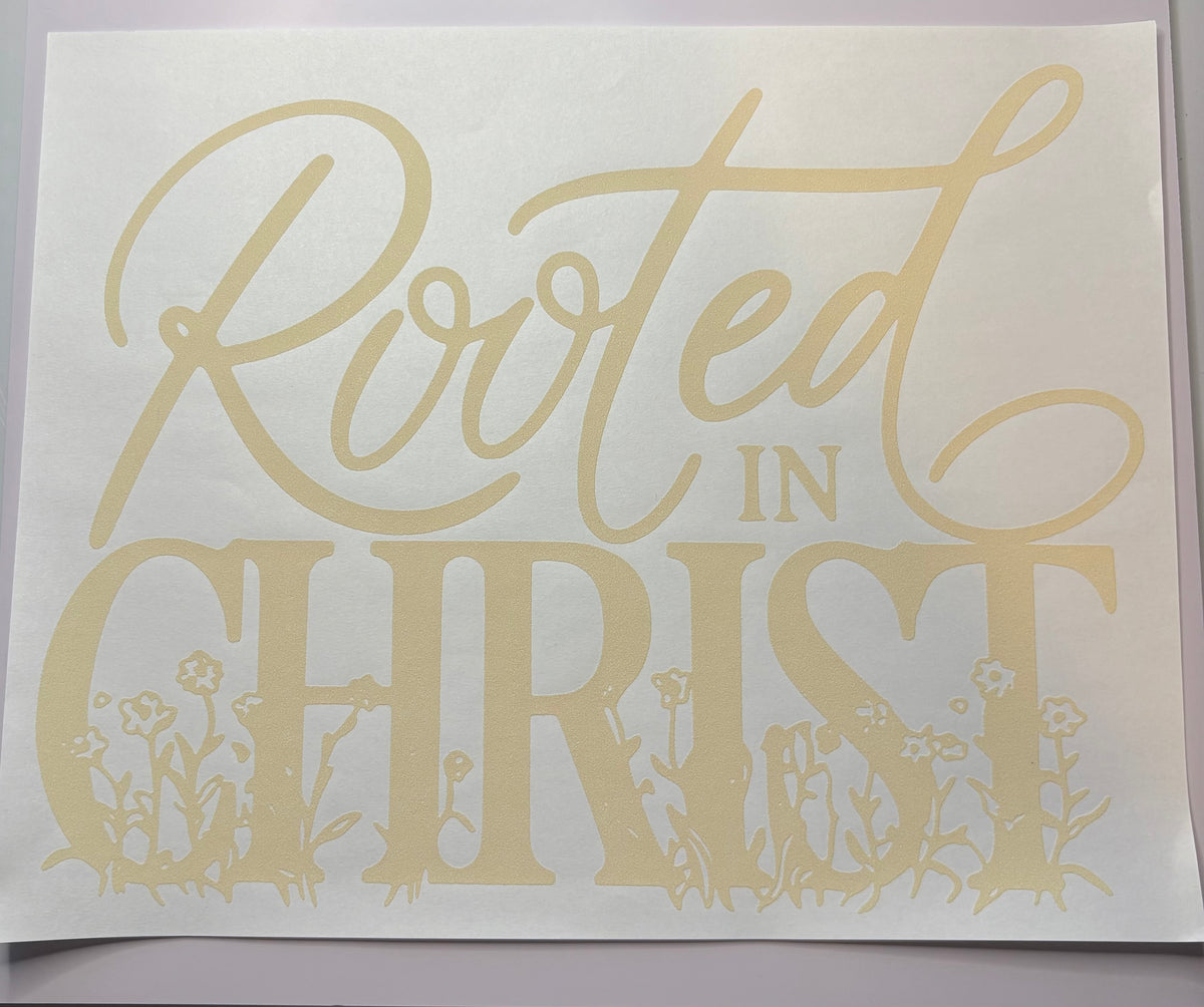 Rooted in Christ (cream)