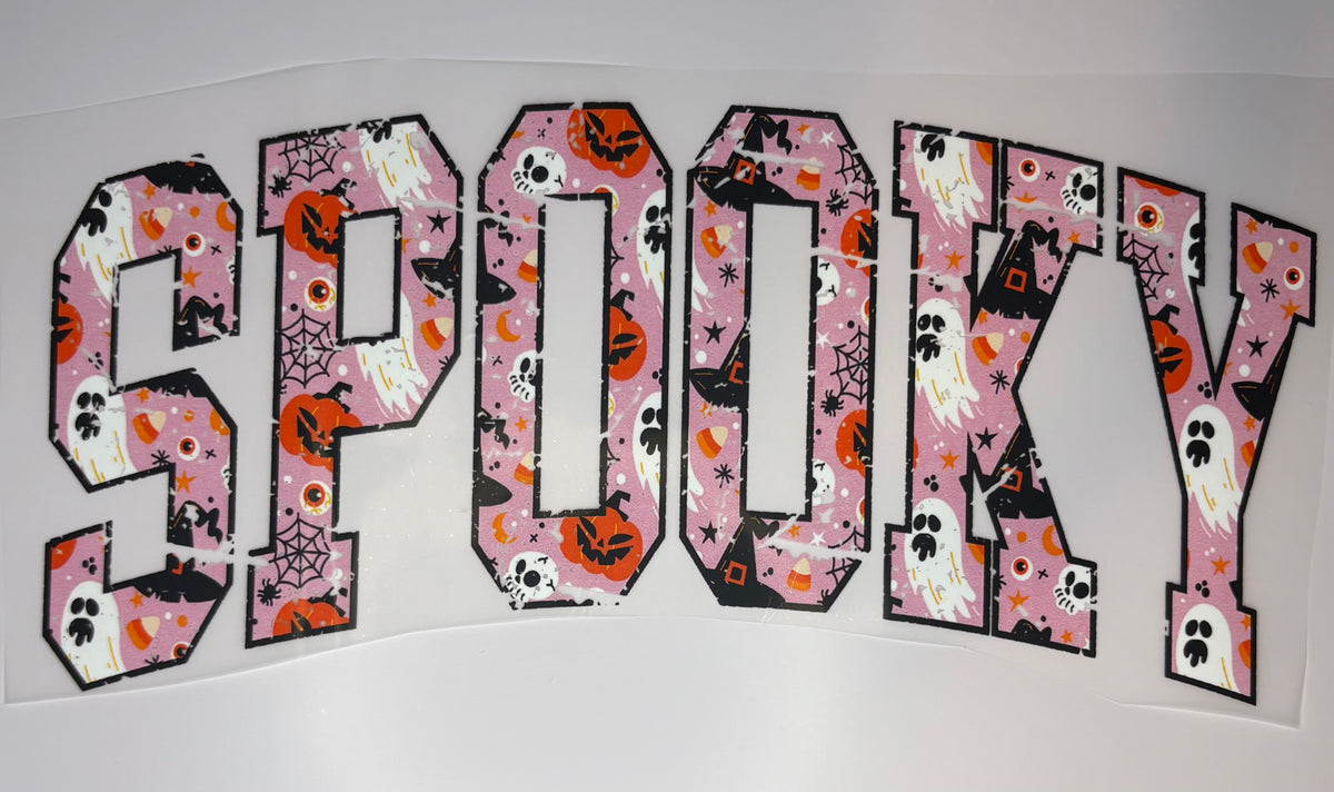 Pink Spooky (distressed)