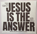 Jesus is the Answer