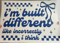Built Different (blue)