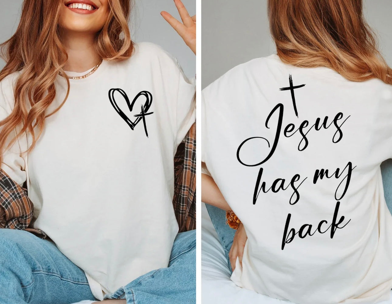 Jesus has my back (pocket & back)