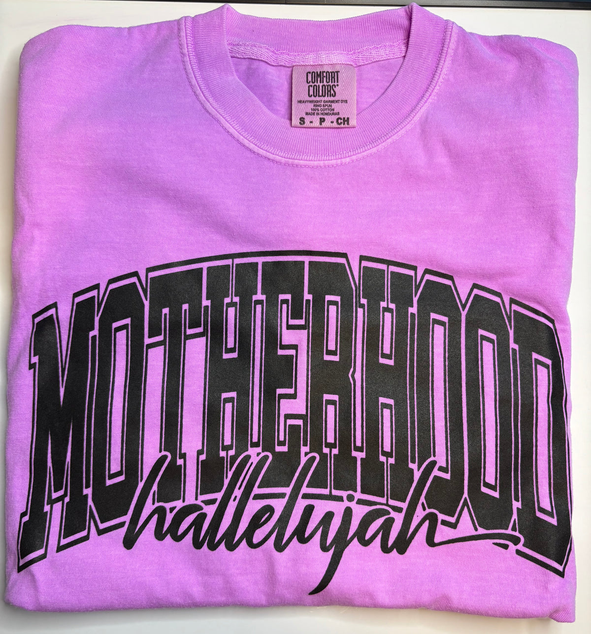 Motherhood Hallelujah Short Sleeve (SMALL)