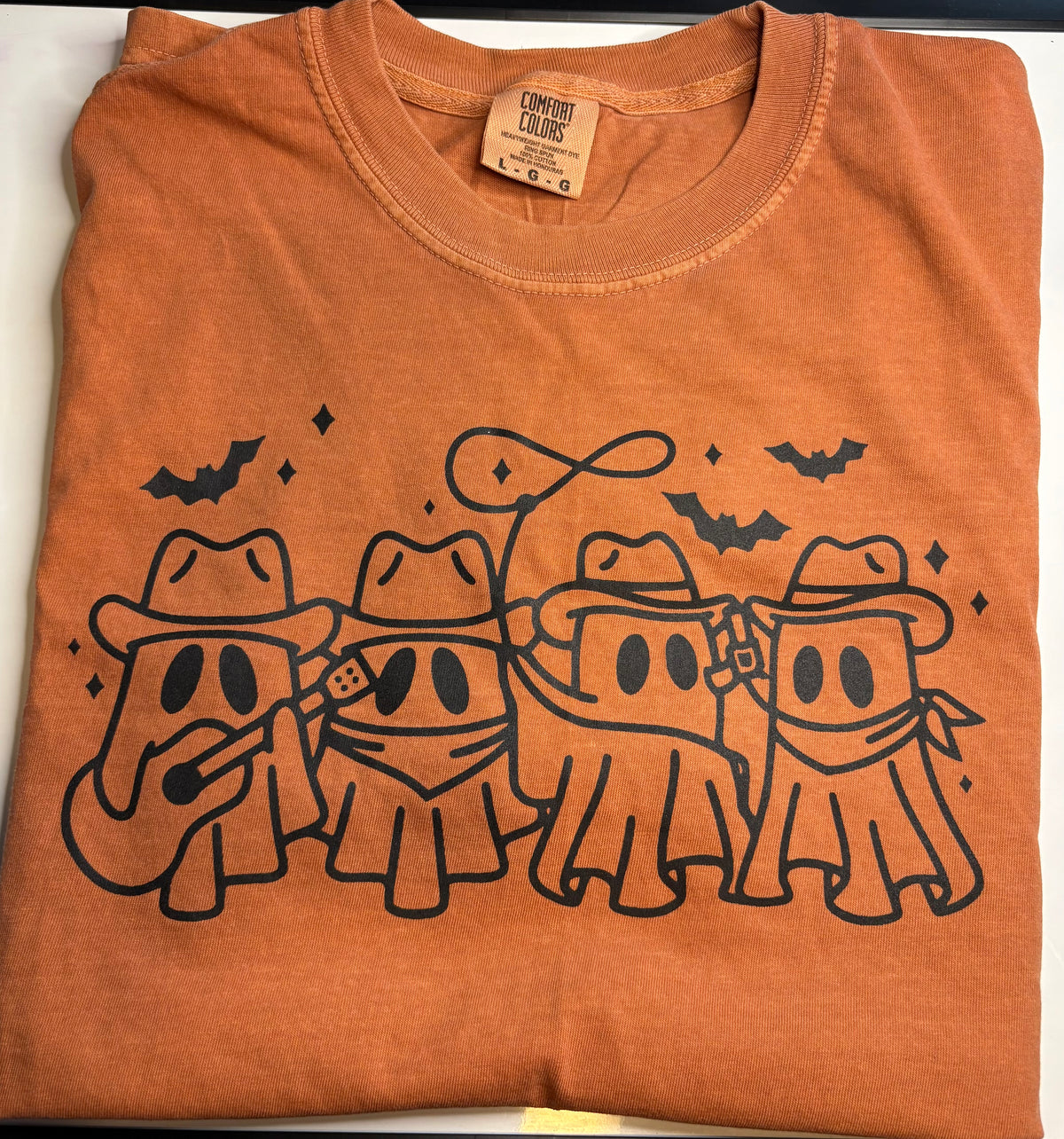 Cowboy Ghosty Short Sleeve (LARGE)