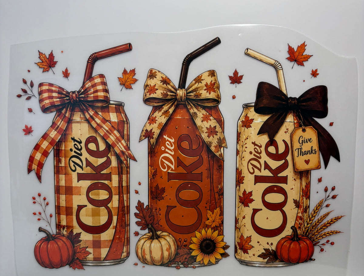 Fall Diet Coke